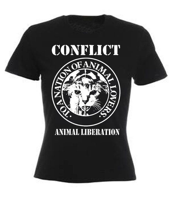Conflict (Animal Liberation) chica negra