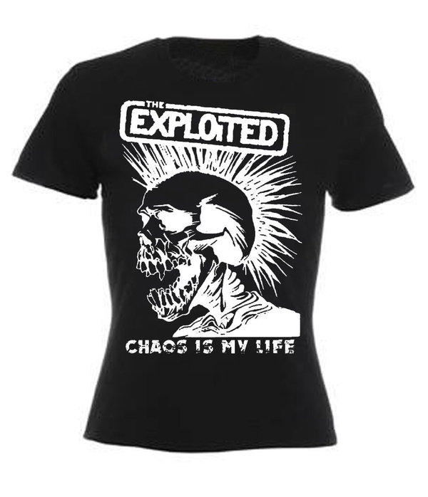 The Exploited (Chaos is my Life) negra chica